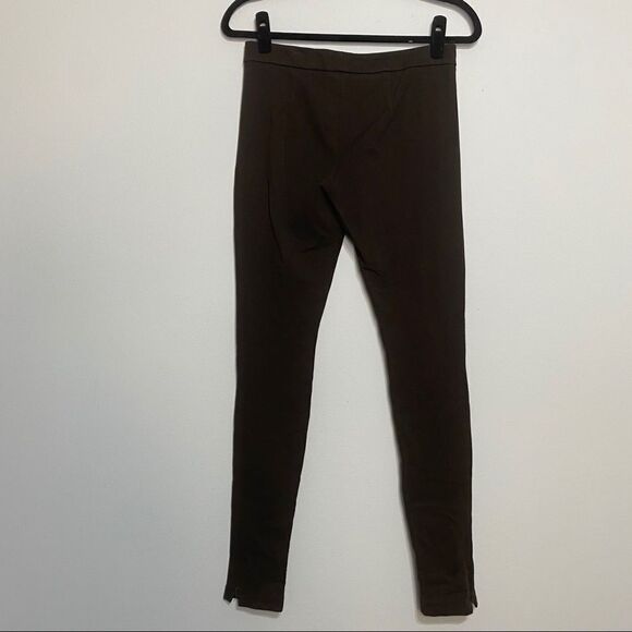Vince. Brown Deep Stretch Ankle Zip Pocket Pants - Picture 9 of 10